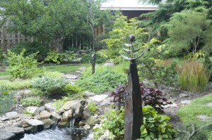 Rain Garden, sustainable landscape st louis