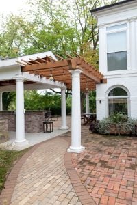 paver walkway patio space in st louis