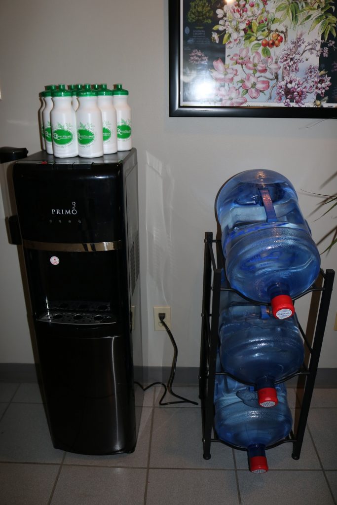 refillable drink station