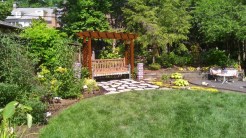 garden arbor, functionality of landscape design